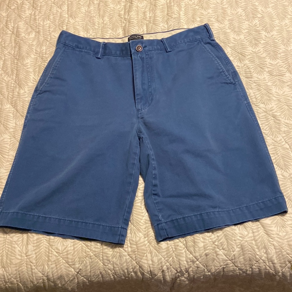 Lands End Flat Front Shorts